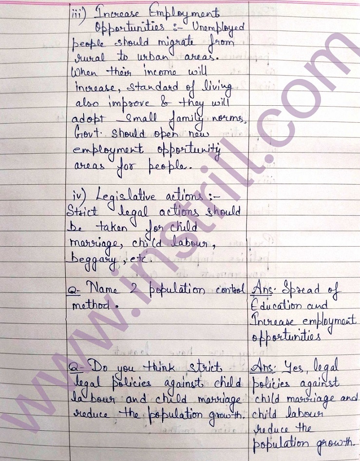 population control b.ed lesson plan in english economics b.ed lesson in english (Image 6) - instrill.com