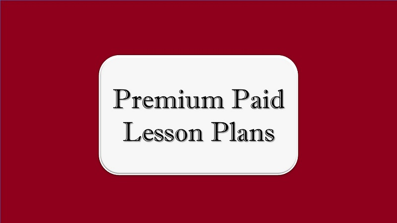 premium paid lesson plans